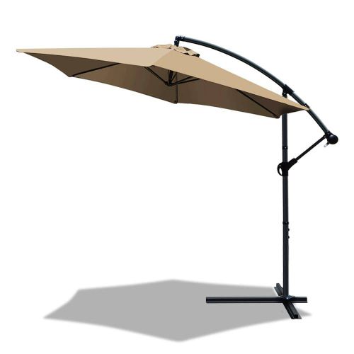 Parasol Deporte 3m Kaki Avec Housse De Protection