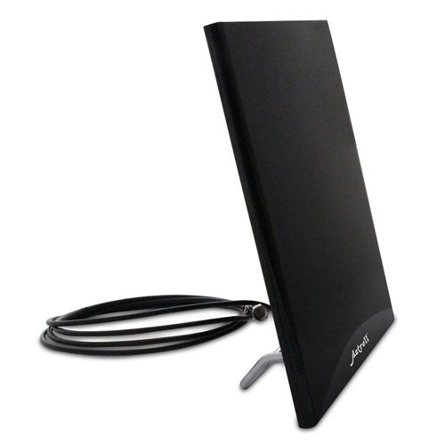 Antenne D'intérieur HD Extra-plate 47 dB - Noire