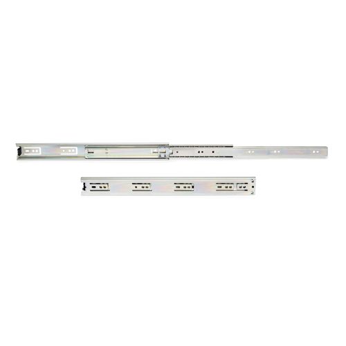 (1 Kit) Paire De Coulisses Pour Tiroires, À Billes, 45 X 500 Mm, À Sortie Totale,