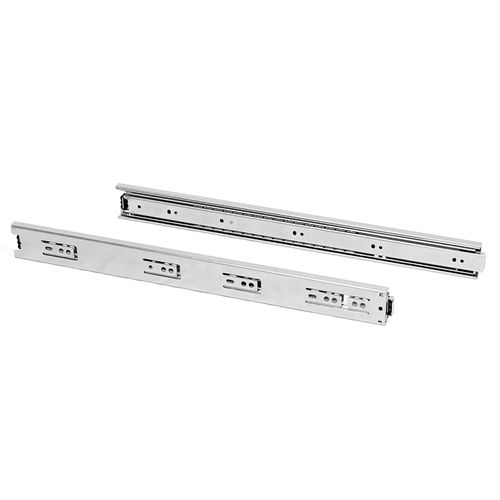 (1 Kit) Paire De Coulisses Pour Tiroires, À Billes, 45 X 500 Mm, À Sortie Totale,