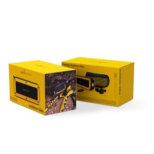 Enceinte Bluetooth Outdoor Box Bike 10 W Stéréo Noir, Jaune