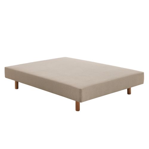 Sommier tissu 120x190 cm FLEX ROYAL beige
