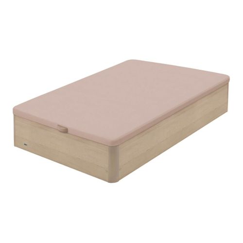 Sommier coffre 90x190 cm FLEX ROYAL beige vue 3/4