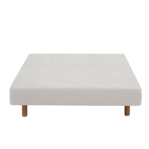 Sommier tissu 160x200 cm FLEX ROYAL blanc