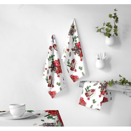 Lot De 2 Torchons De Noël Grinch - 40x60 Cm, Super Absorbants, Décoration Festive Pour Cuisine