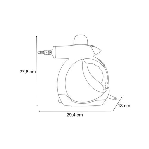 Nettoyeur Vapeur à Main 1200w Blanc Lv1350
