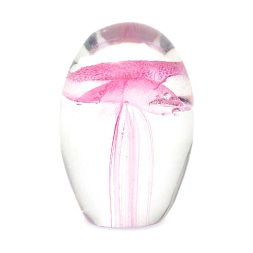 Bdor Figurine méduse en verre, soufflée à la main, presse-papier