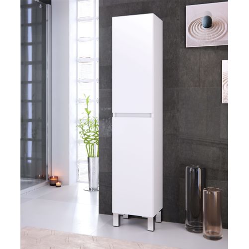 Colonne de salle de bain à poser BALI Blanc