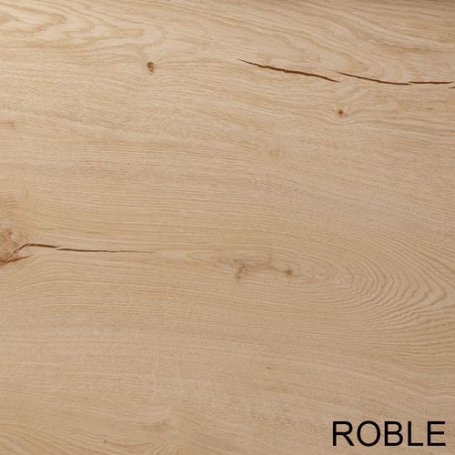 Meuble De Salle De Bain 120cm Double Vasque - 4 Tiroirs - Sans Miroir - Alba - Noir/roble