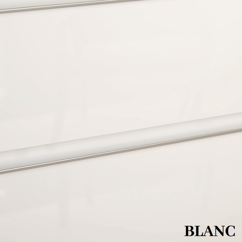 Meuble De Salle De Bain Sans Miroir Avec Vasque Ronde Balea - Blanc - 70cm