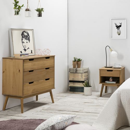 Commode Bali Avec 3 Tiroirs.