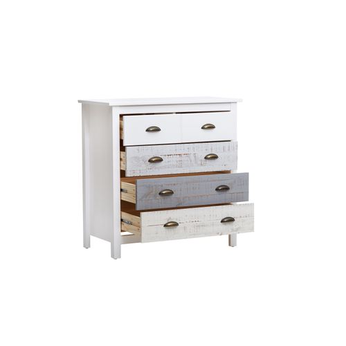 Commode 5 tiroirs MOANA Bois massif