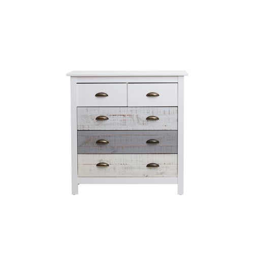Commode 5 tiroirs MOANA Bois massif