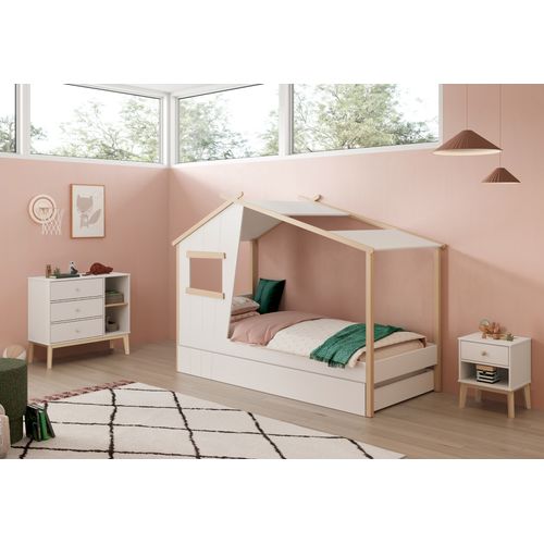 Tiroir lit 90x190 cm LUBA Blanc