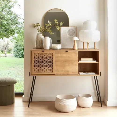 Console ECRIN Imitation chêne