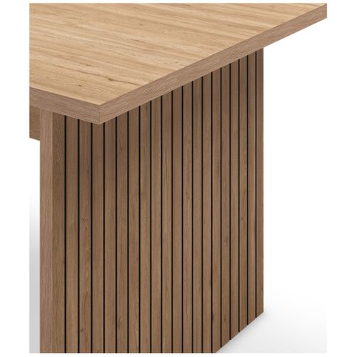 Table de séjour ARIEL 200cm couleur chêne