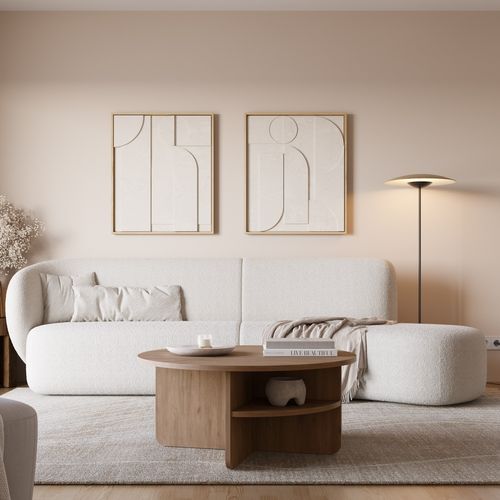 Table basse ronde  LOU