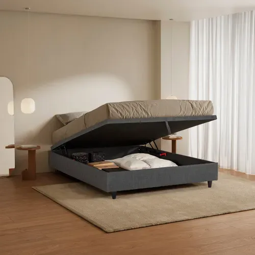 Sommier coffre 160x200 cm DREAMEA EDITION CELESTE