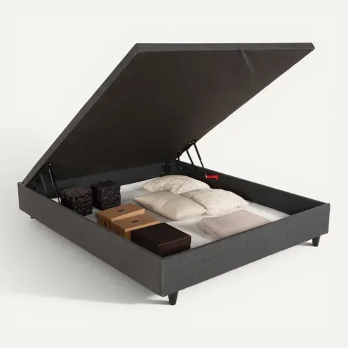 Sommier coffre 160x200 cm DREAMEA EDITION CELESTE