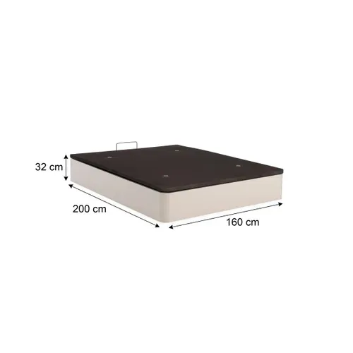 Sommier coffre 160x200 cm DREAMEA EDITION WANA