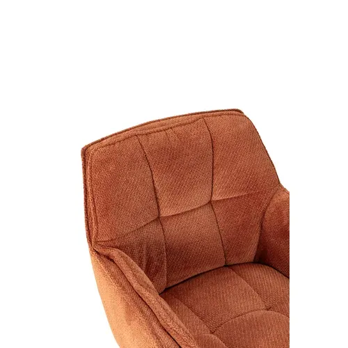 Fauteuil pivotant CLEA Terracotta