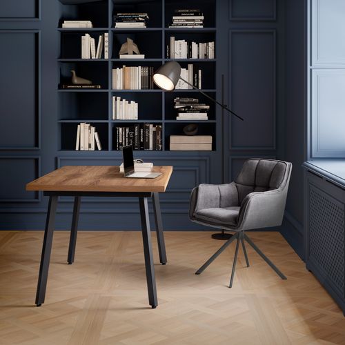 Fauteuil pivotant CLEA Gris vue d'ambiance 1