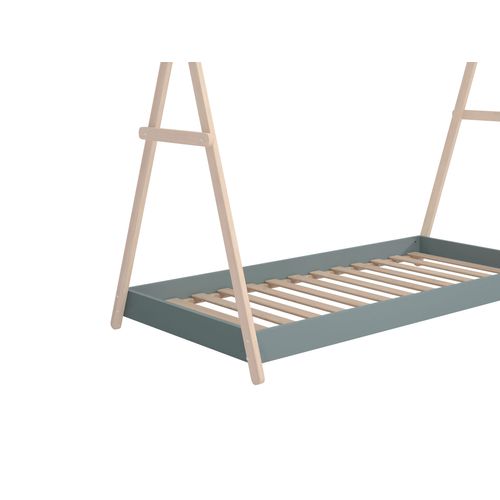 Lit Cabane Couchage 90x200 Cm Hauteur Modulable