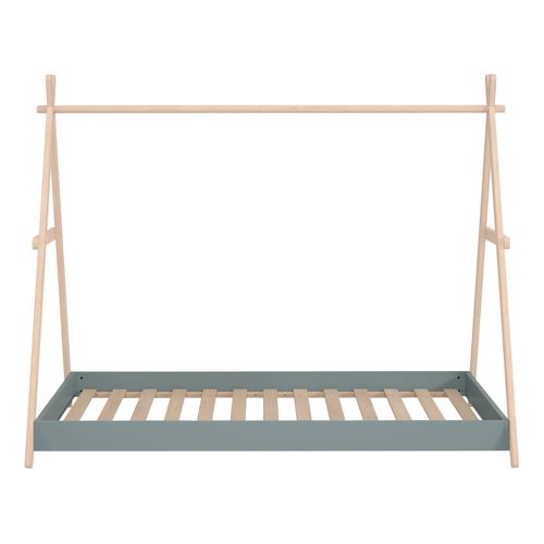 Lit Cabane Couchage 90x200 Cm Hauteur Modulable