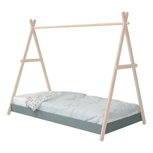 Lit Cabane Couchage 90x200 Cm Hauteur Modulable