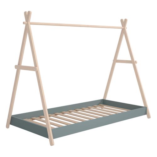 Lit Cabane Couchage 90x200 Cm Hauteur Modulable