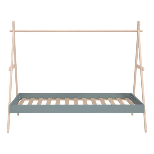 Lit Cabane Couchage 90x200 Cm Hauteur Modulable
