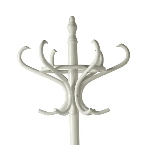 Porte-manteau Hispanohogar Vintage Blanc (183x48x51 Cm)