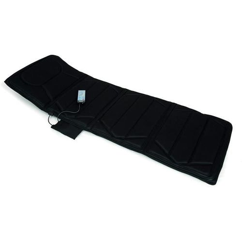 Matelas Massage - 6163 - 100% Polyester - 10 Moteurs - 5 Modes - 172 X 57 X 4cm - Noir