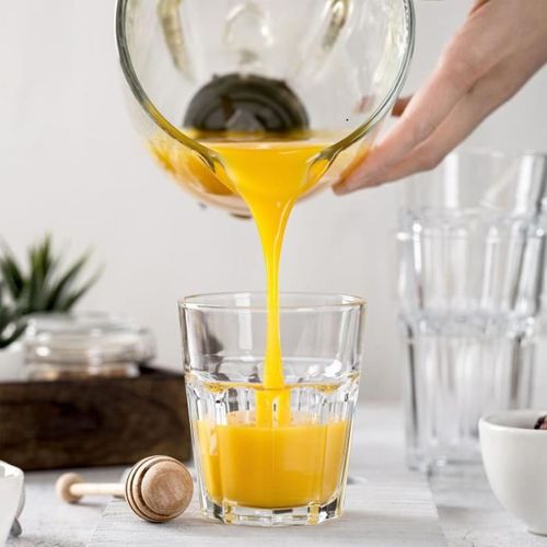 Blender 350 W, Bol Verre 1 L + Gourde 600 Ml, Noir