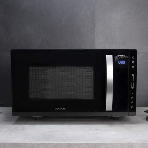 Micro-ondes Sans Plaque Grandheat 2300 Flatbed Touch Black. Capacité 23 Litres, Puissance 80