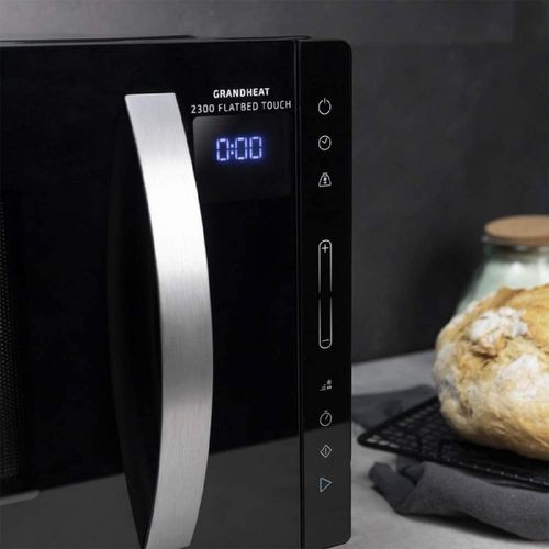 Micro-ondes Sans Plaque Grandheat 2300 Flatbed Touch Black. Capacité 23 Litres, Puissance 80