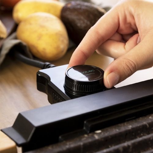 Plancha Électrique Tasty&Grill 2000 - 2000W, Bambou Écolo, Thermostat Réglable - Parfaite Pour Extérieur