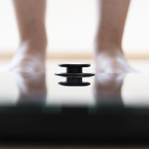 Balance Pèse-personne Avec Bouton-poussoir Ecopower 10000 Healthy Black