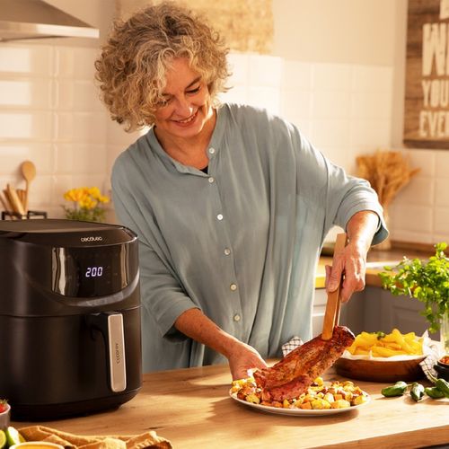 Friteuse Sans Huile De 76 L Air Chaud Cecofry Absolute 7600: 2000 W Digital Et Compacte Tact