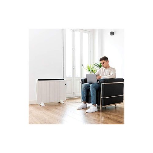 Radiateur électrique basse consommation ReadyWarm 2000 Blanc 1500 W