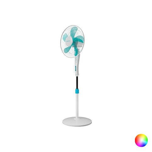 Ventilateur Sur Pied Avec Télécommande Et Minuterie Energysilence 530 Power Connected, Blanc