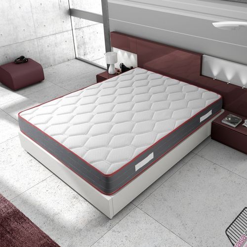 Matelas Mousse 140x190 BERLIN, Accueil mémoire de forme, 18cm d'épaisseur