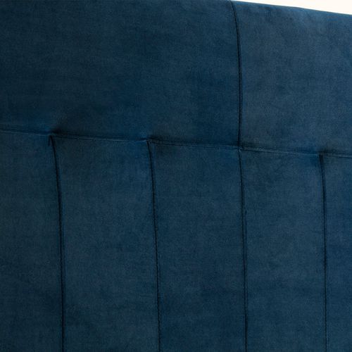 Tête De Lit Napoles Bleue 140x100