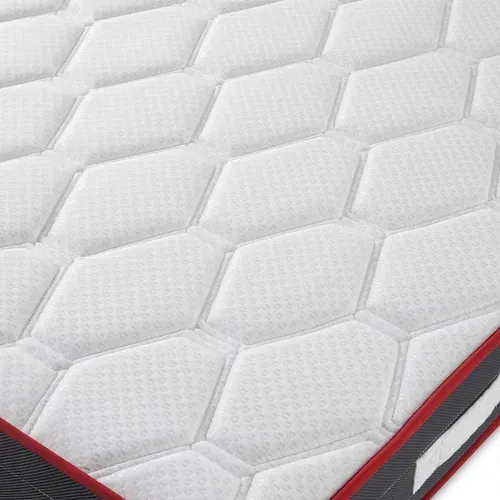 Matelas Mousse 140x200 Cm Ergo-confort Accueil Mémoire De Forme 22 Cm D'épaisseur
