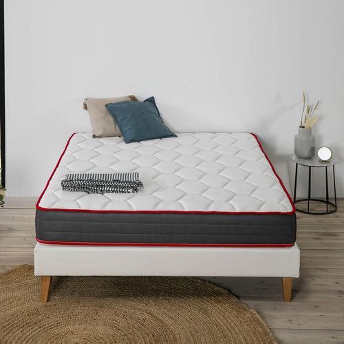 Matelas Mousse 140x200 Cm Ergo-confort Accueil Mémoire De Forme 22 Cm D'épaisseur