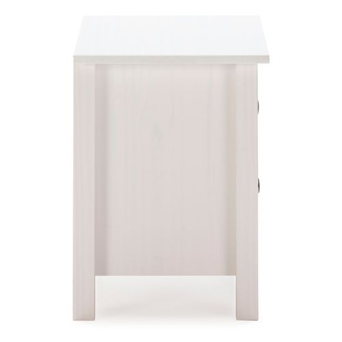 Table De Chevet 2 Tiroirs Magda, Dans Les Tiroirs Blancs Et Multicolors