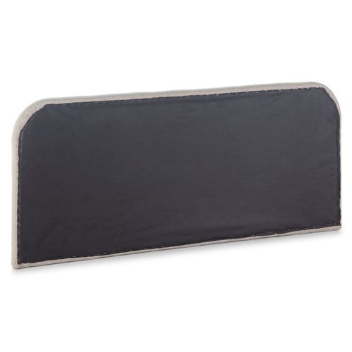 Tête De Lit Tapissée Saona 140x60 Cm Couleur Beige, Rembourré Avec De La Mousse