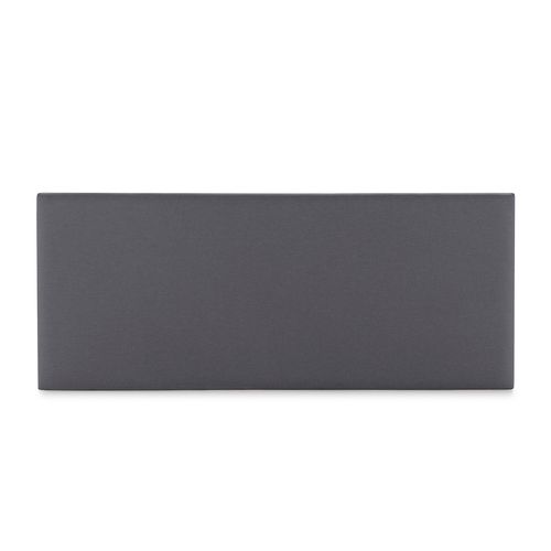 Tête De Lit Aura Recouverte De Tissu Gris Foncé 140x60 Cm