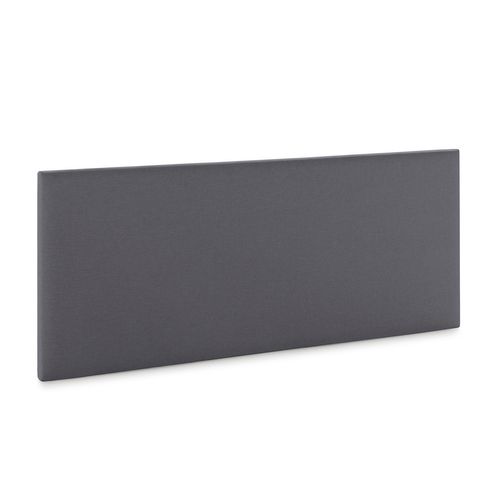 Tête De Lit Aura Recouverte De Tissu Gris Foncé 140x60 Cm