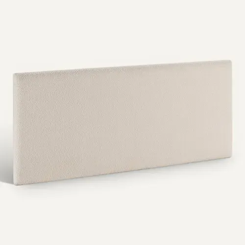 Tête De Lit Niebla 140x60 Cm Imitation Tissu Mouton Beige